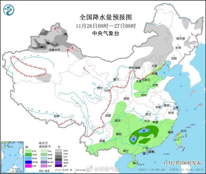 未来三天全国天气预报及详细分析